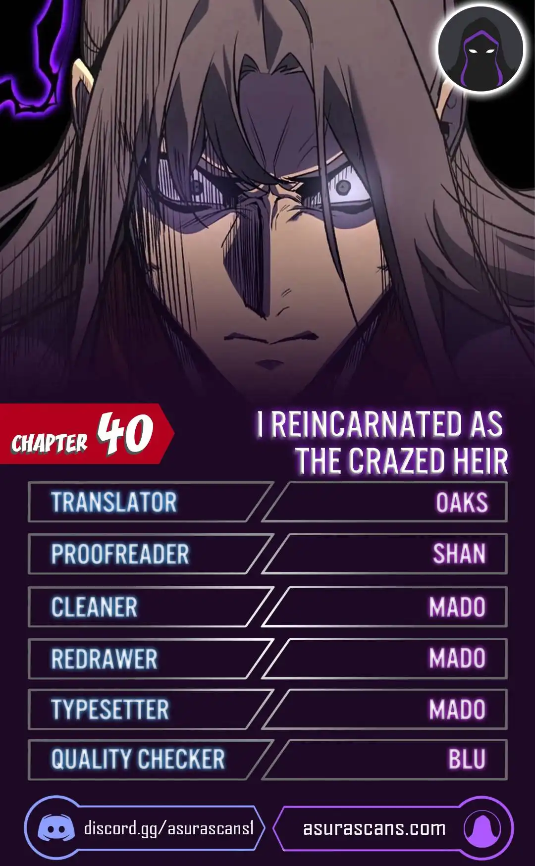 I Reincarnated As The Crazed Heir Chapter 40 1